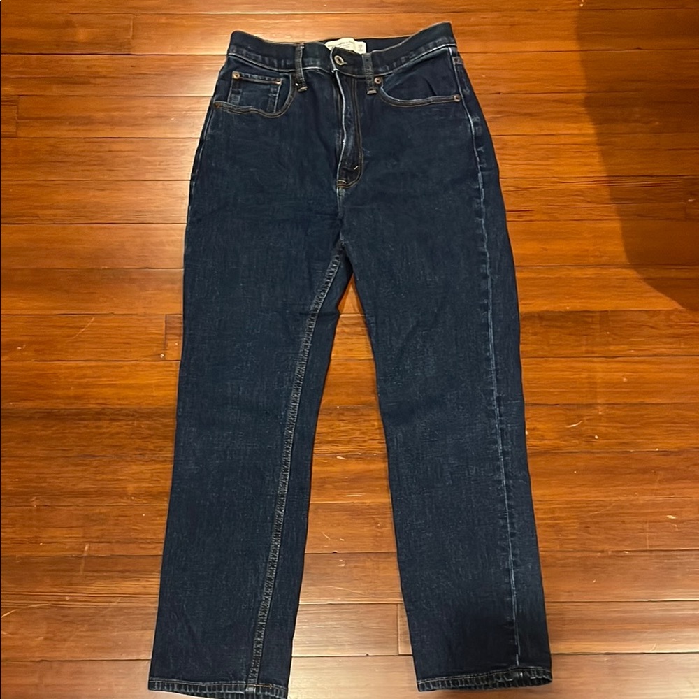 Abercrombie & fitch high waisted ankle length jeans